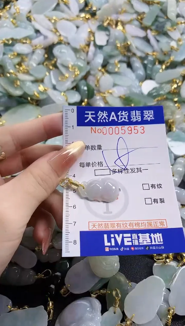 颈饰未镶嵌翡翠天然A货翡翠