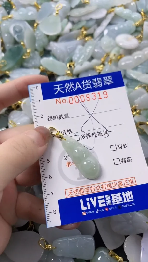 颈饰未镶嵌翡翠天然A货翡翠