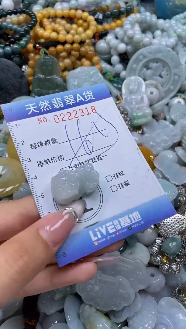 翡翠未镶嵌颈饰闪购0222318多样性发其一