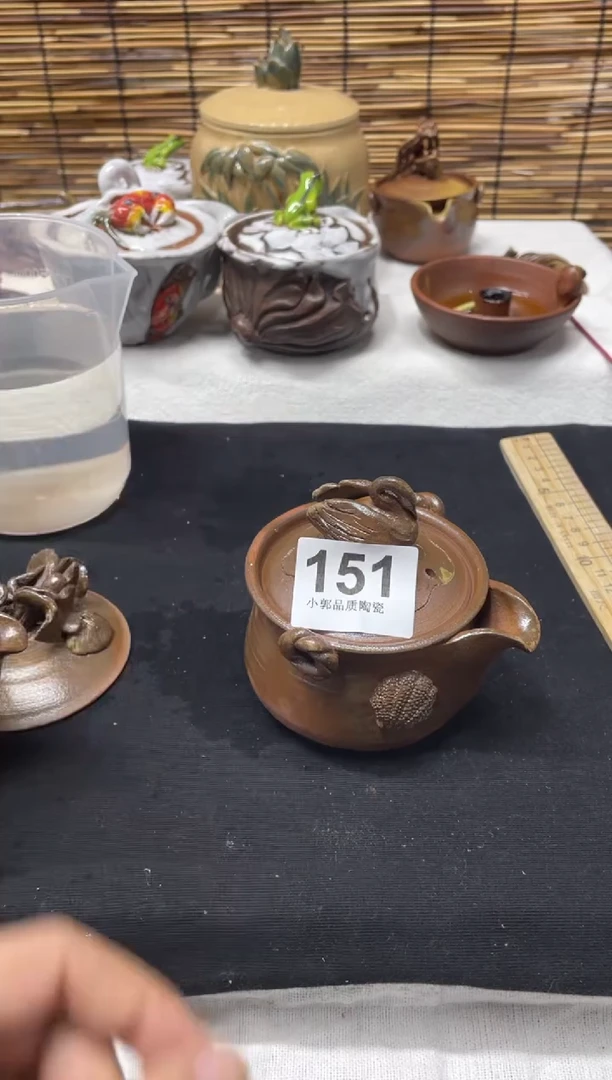 【闪购商品】杯151精美粗陶手工柴烧