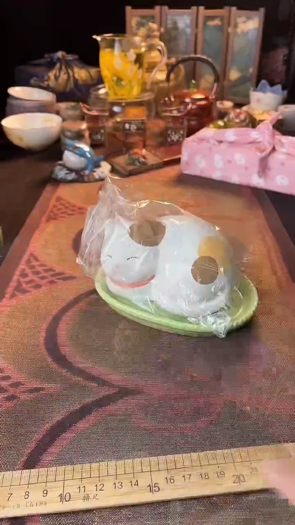 瓷片橙散瓷默认微瑕，看清尺寸品相再拍