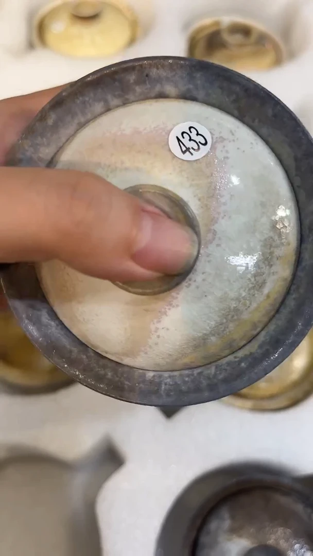 壶433号容量100-110ML高白泥