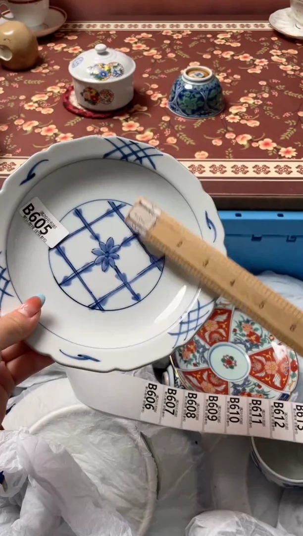 瓷片雪****?瓷器瓷器B605