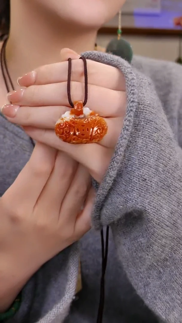 颈饰未镶嵌翡翠国风