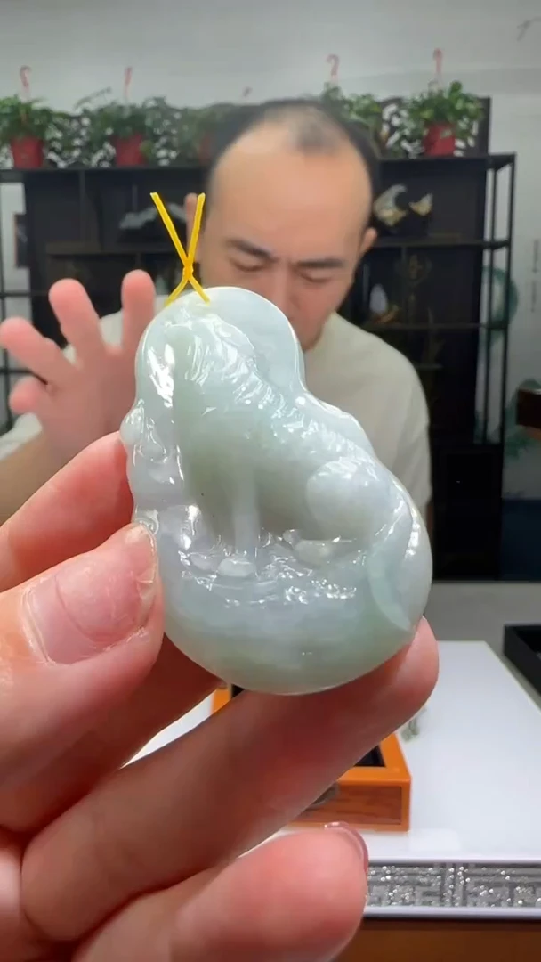 【闪购商品】翡翠颈饰未镶嵌天然翡翠A货吊坠