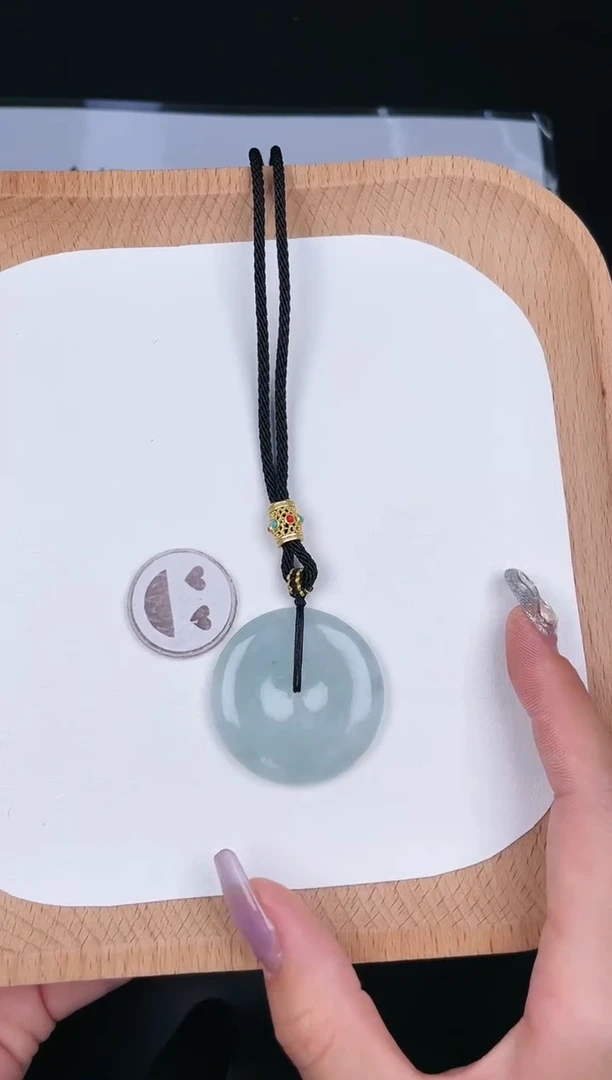 翡翠未镶嵌颈饰孤品-31