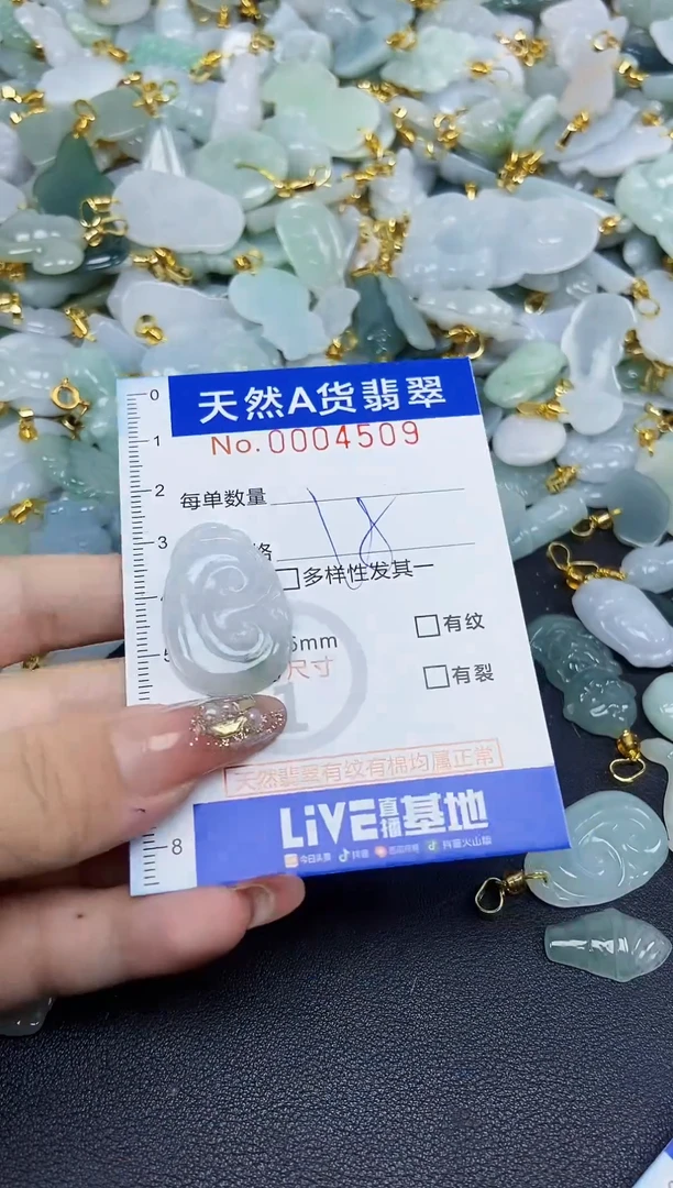 翡翠未镶嵌颈饰天然A货翡翠