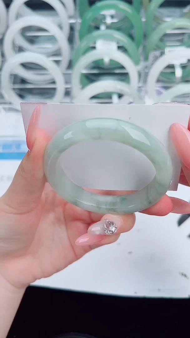 未镶嵌手镯石英质玉37-53/54