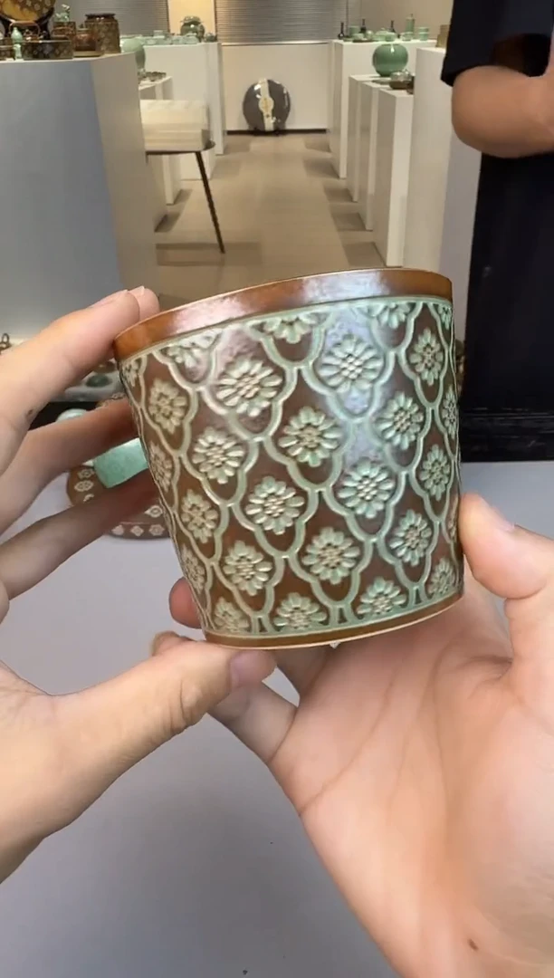 青瓷手工茶器不带礼盒包邮
