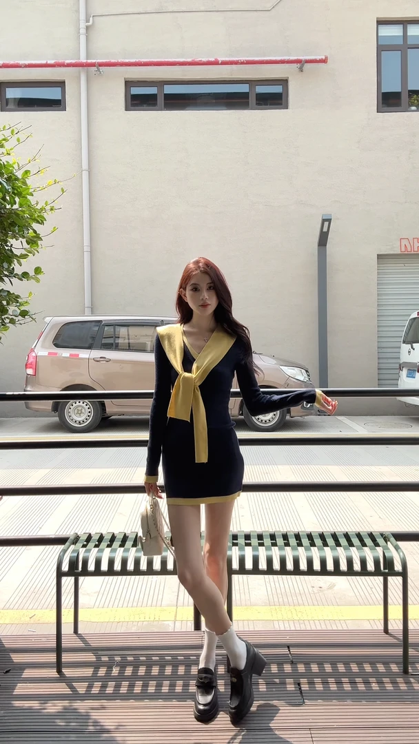 2025夏季新款时尚套装气质显瘦洋气休闲百搭性感辣妹披肩连衣裙女