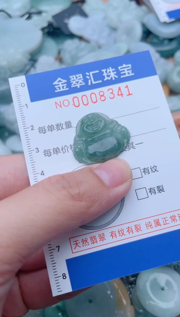 颈饰未镶嵌翡翠8341