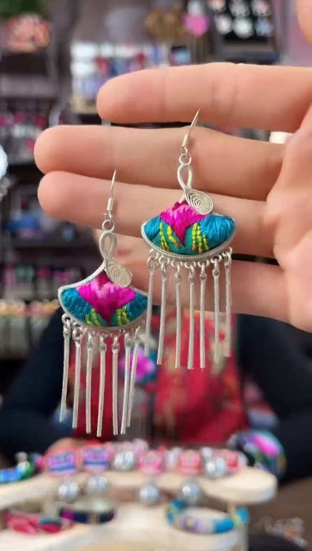 织绣 民族风手工非遗老绣饰品181