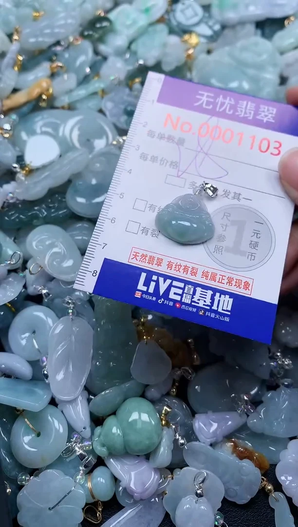 颈饰未镶嵌翡翠1103