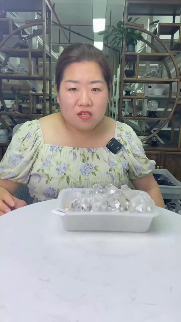 水晶珠宝半成品未镶嵌白水晶柱子D645多样性发其一