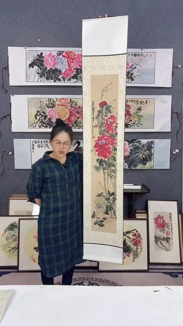 国画175*32吴铁成作品