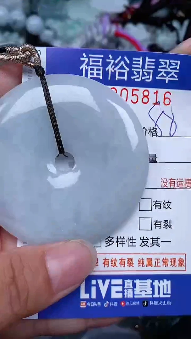 翡翠未镶嵌颈饰...0005816