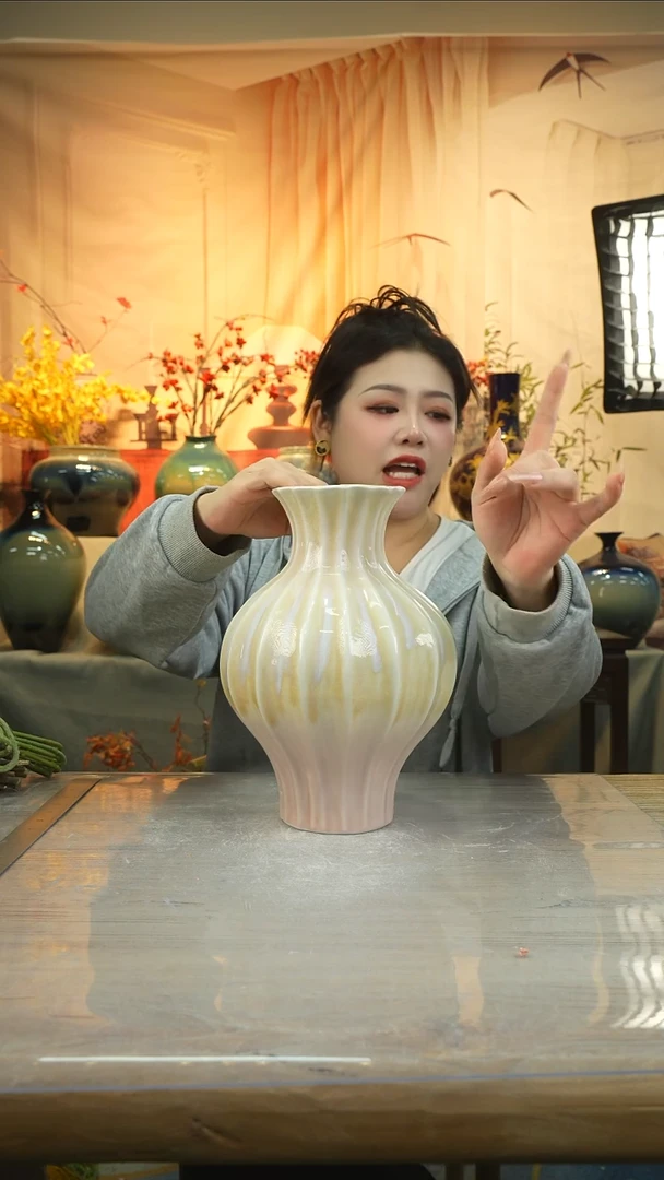 高29口10高温陶瓷花瓶