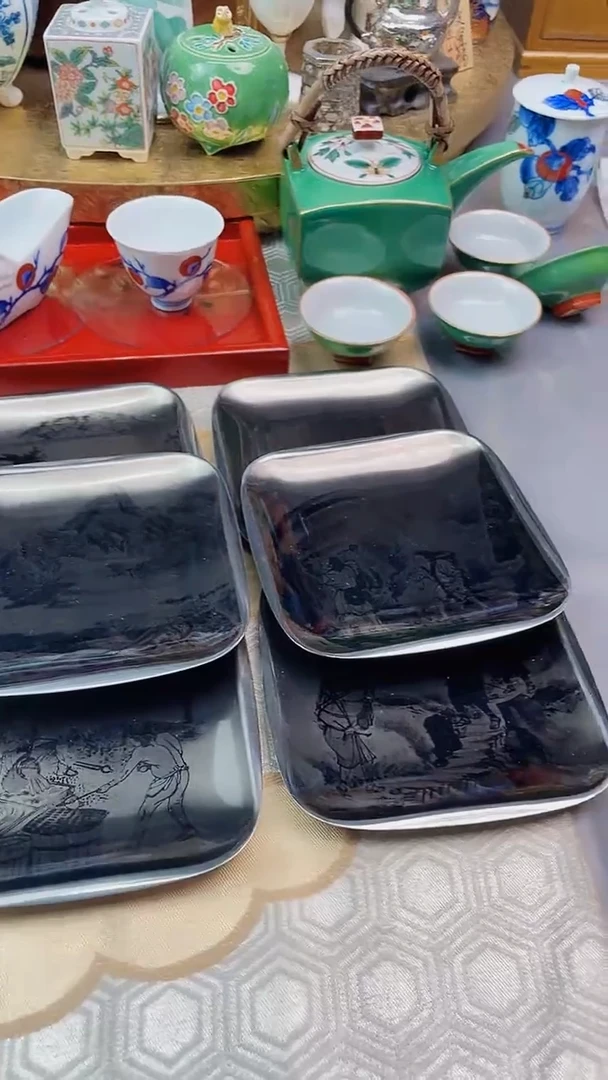 【闪购商品】盘日产白钢盘六件套