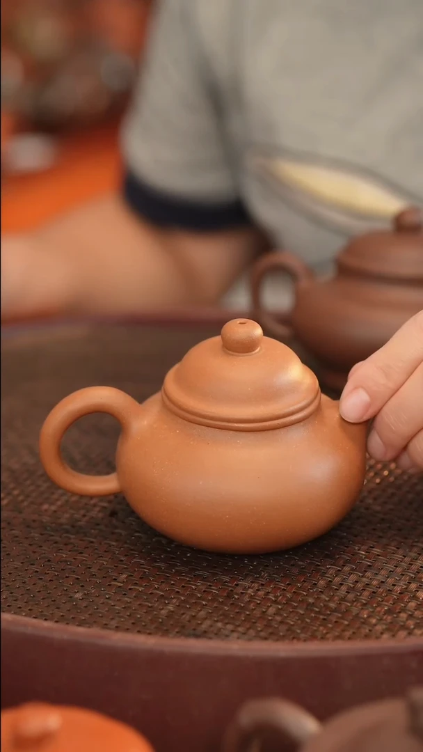 茶壶紫砂原矿手工制作