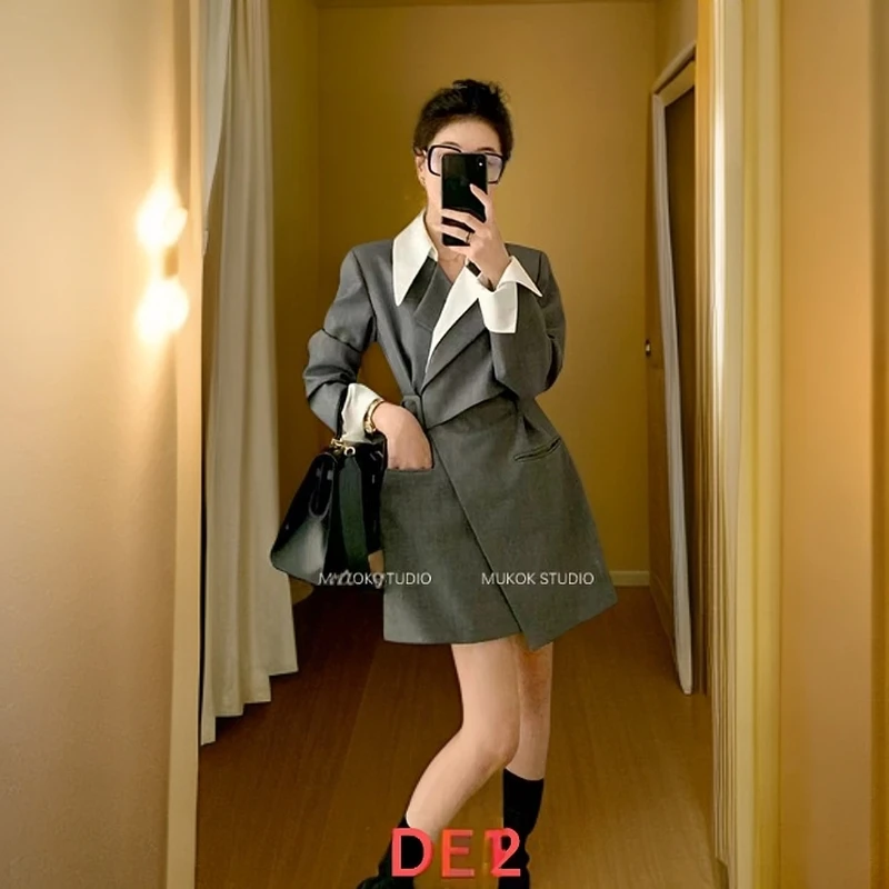 【熙木】百搭气质设计师款西服4CWDD2933