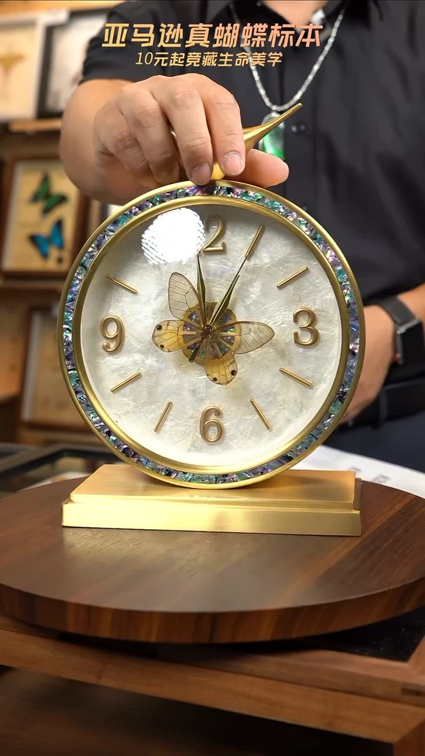 蝴蝶标本摆件竞拍a208