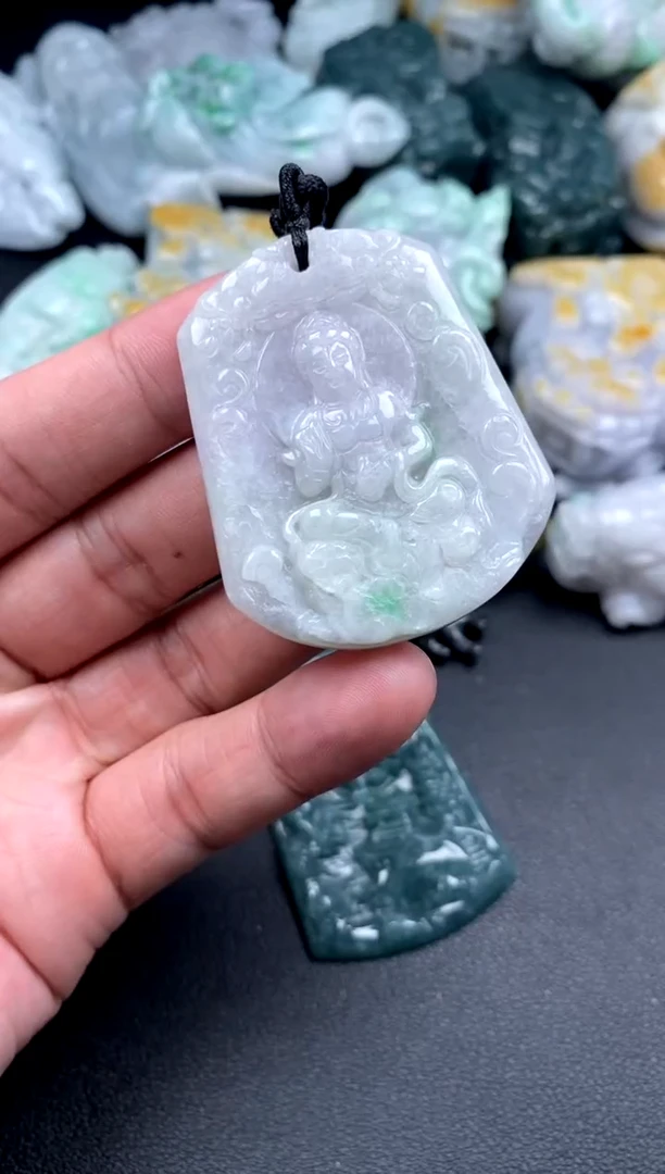 吊坠(不含链)未镶嵌翡翠1