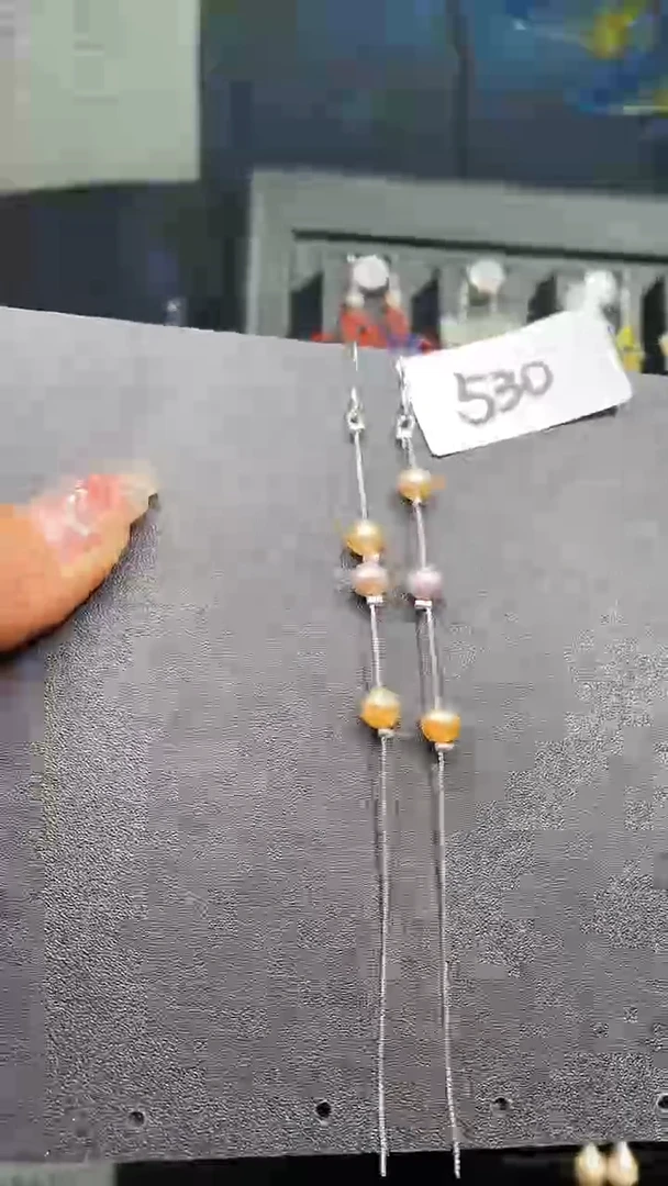 银S925镶嵌耳饰紫晶喜欢拍