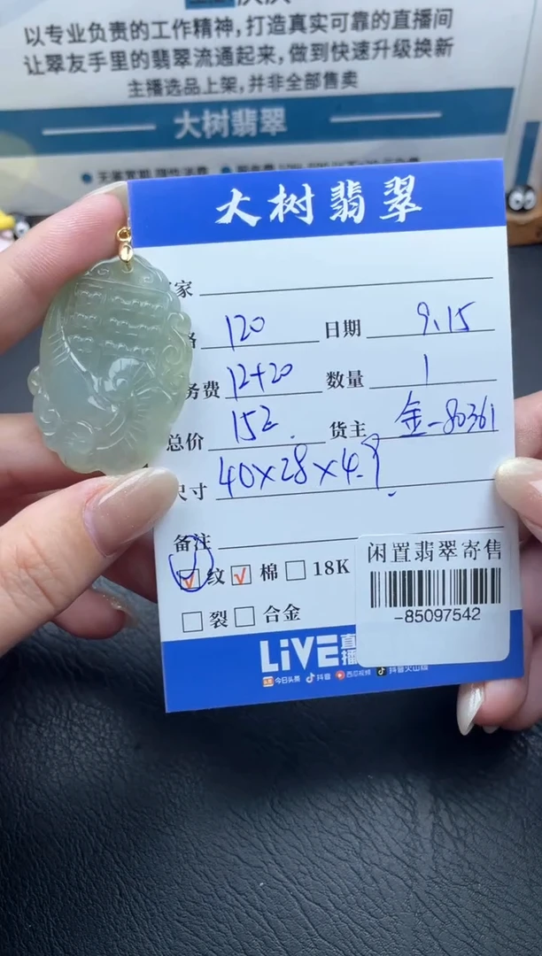 颈饰合金翡翠多人-85097542