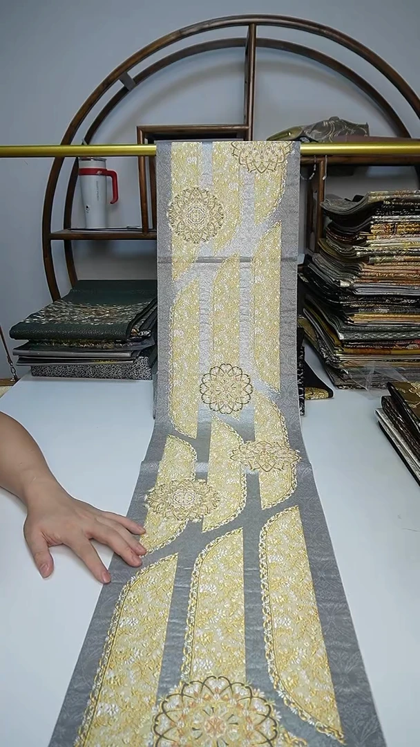 织绣31西阵织六通宝相花
