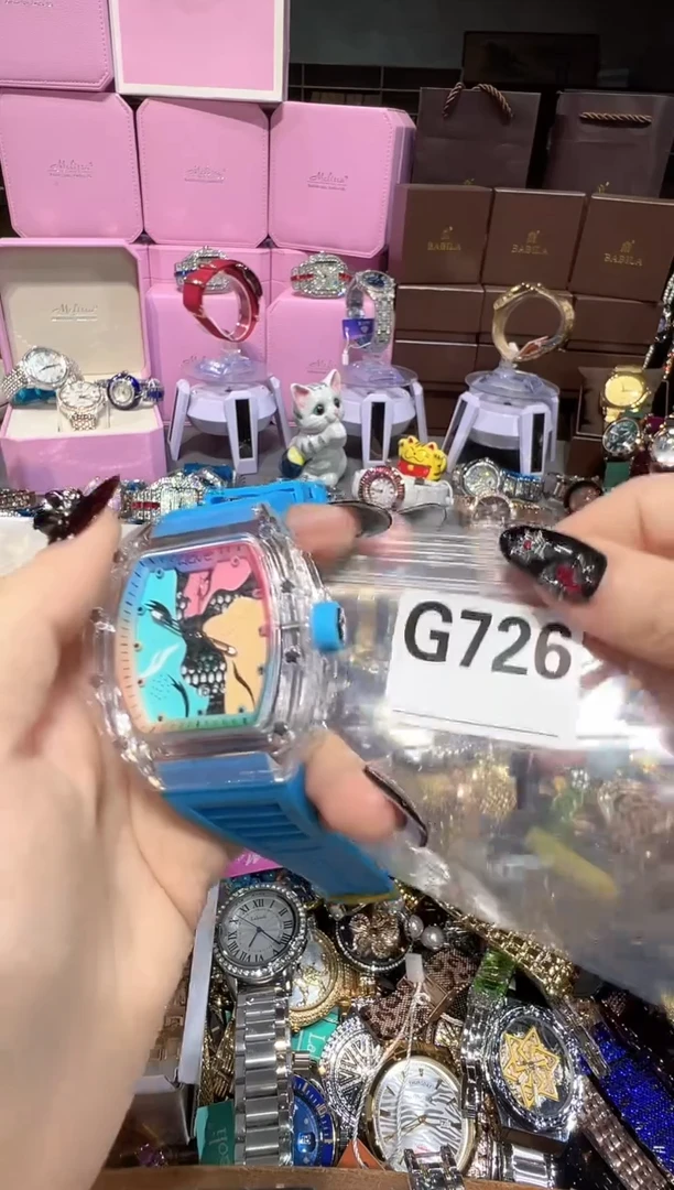 石英机芯不锈钢不锈钢直播定闪专用