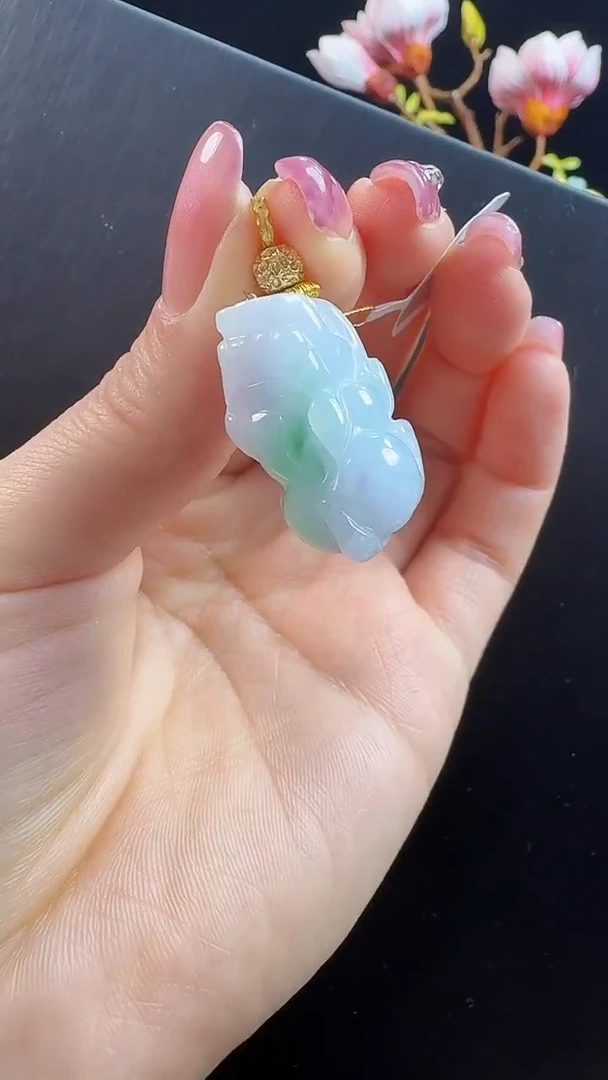 颈饰未镶嵌翡翠貔貅