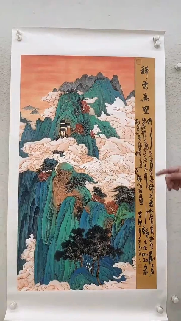油画国画 宣纸 约70-140厘米-2