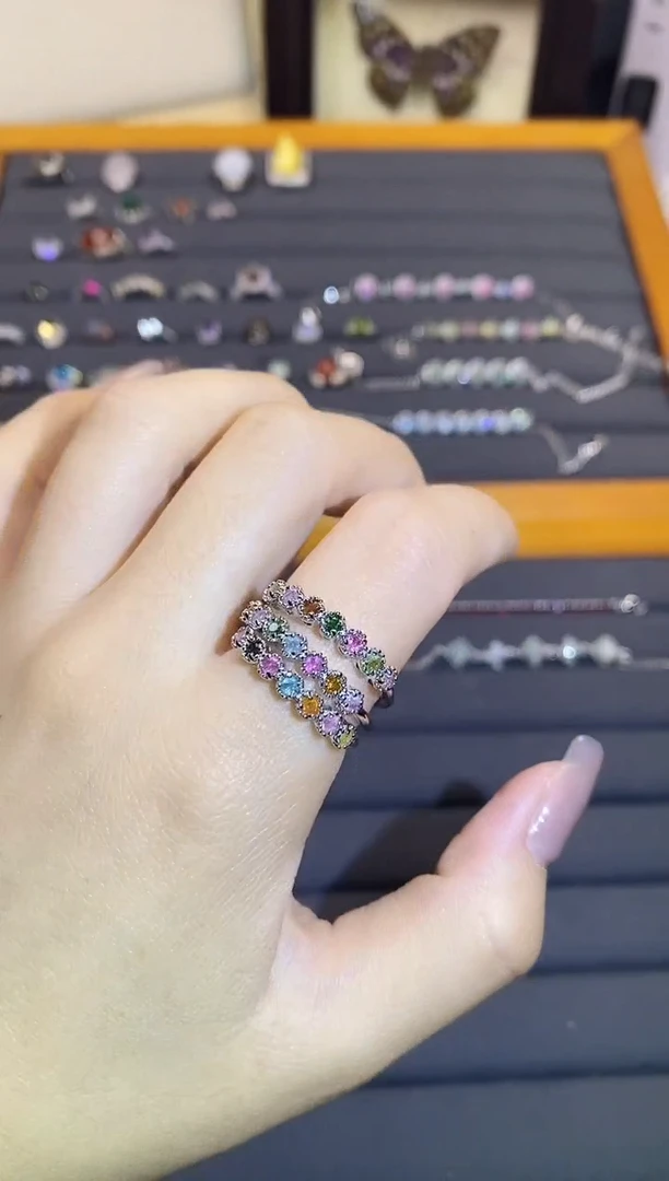 【闪购商品】水晶手链银S925镶嵌