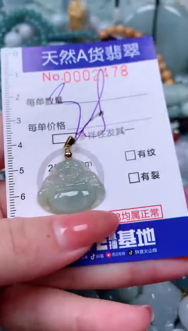 【闪购商品】翡翠颈饰未镶嵌00002478