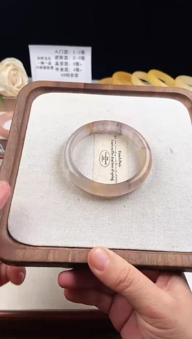 未镶嵌手镯石英质玉灬****灬012