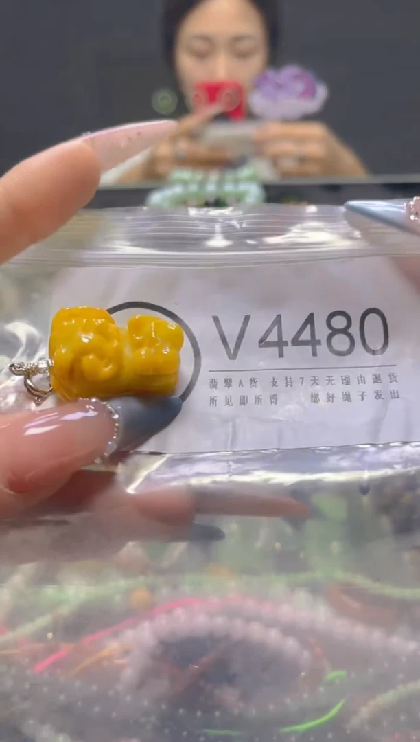 颈饰未镶嵌翡翠/V/翡翠A货，一件也是批发价