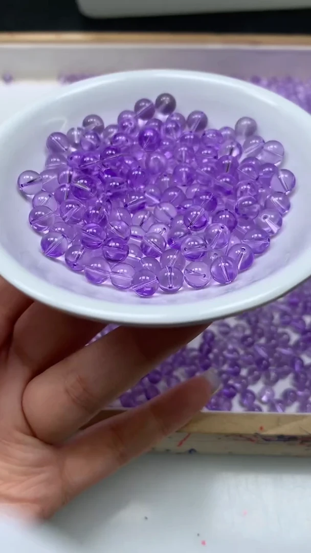 未镶嵌珠宝半成品水晶M692 维多利亚6mm30个8.8元