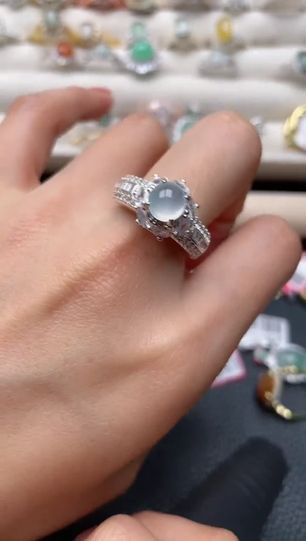 【闪购商品】翡翠戒指未镶嵌1111111111  45