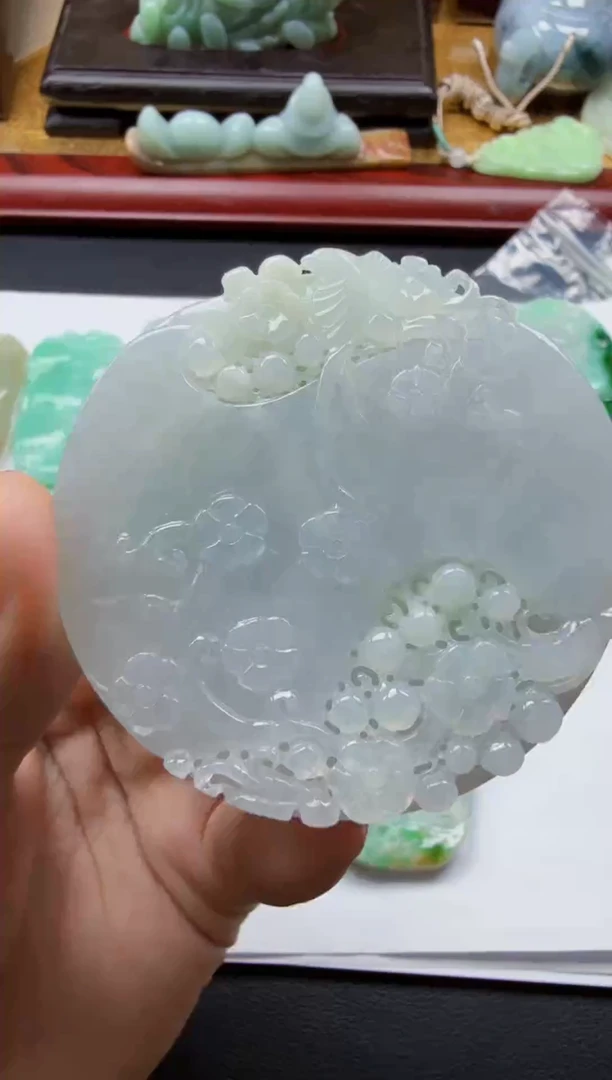 吊坠(不含链)未镶嵌翡翠1