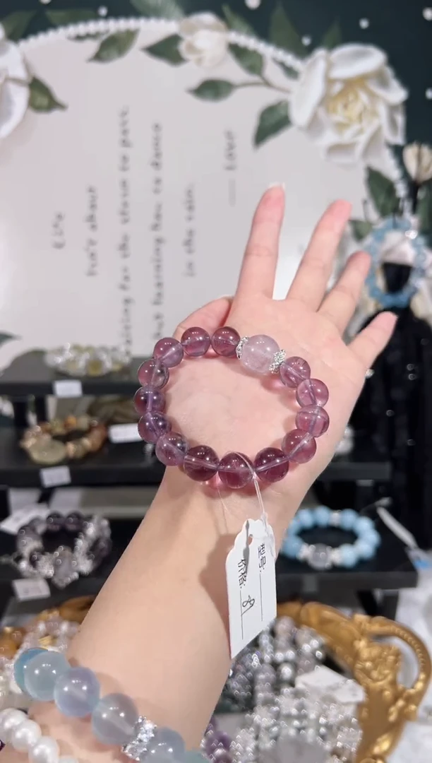 【闪购商品】水晶手链未镶嵌天然水晶默认微瑕 多样性发货发其一