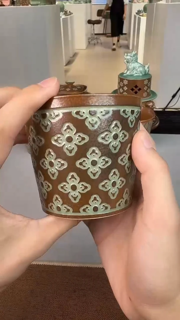 青瓷手工茶器包邮