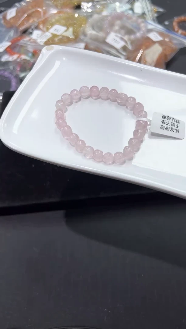 水晶手串未镶嵌96T多样性发其一【1条】默认微瑕