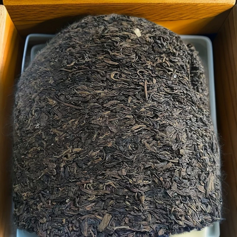 【山河记】90年代柱子茶普洱茶生茶100g