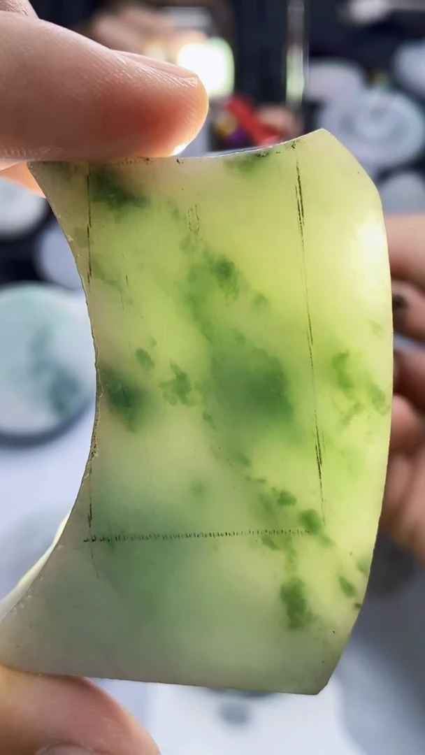 裸石翡翠天然缅甸A货【海】09