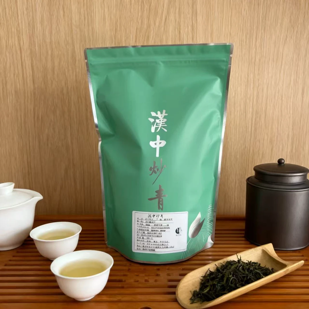 汉中山花茶业有限公司汉中炒青绿茶南郑高山春茶陕青特炒浓香耐泡
