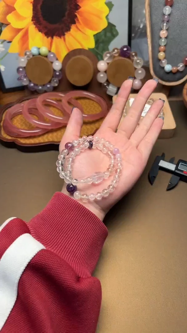 未镶嵌手串水晶1