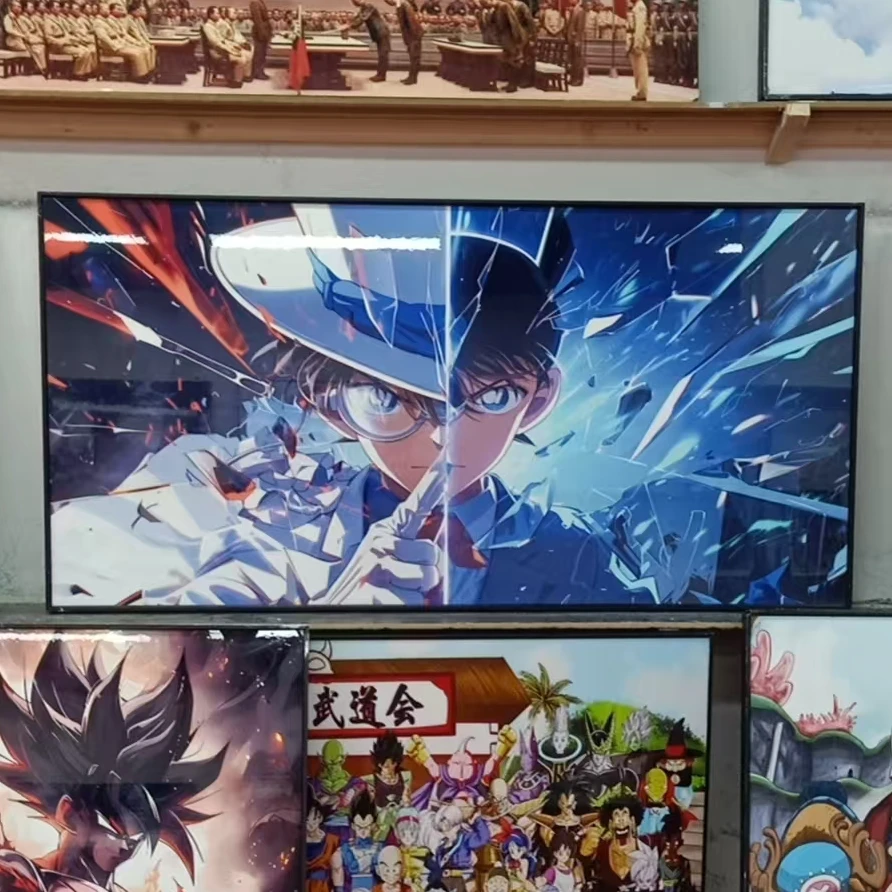 柯南基德室内装饰画儿童房客厅卧室名侦探柯南