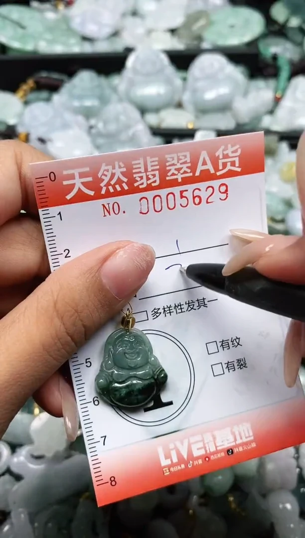 翡翠未镶嵌颈饰闪购0005629