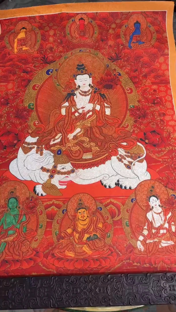 卷轴画路路的唐卡tk160