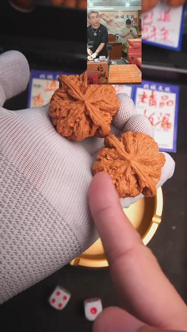 文玩核桃把件55号46大粗筋-（批量）